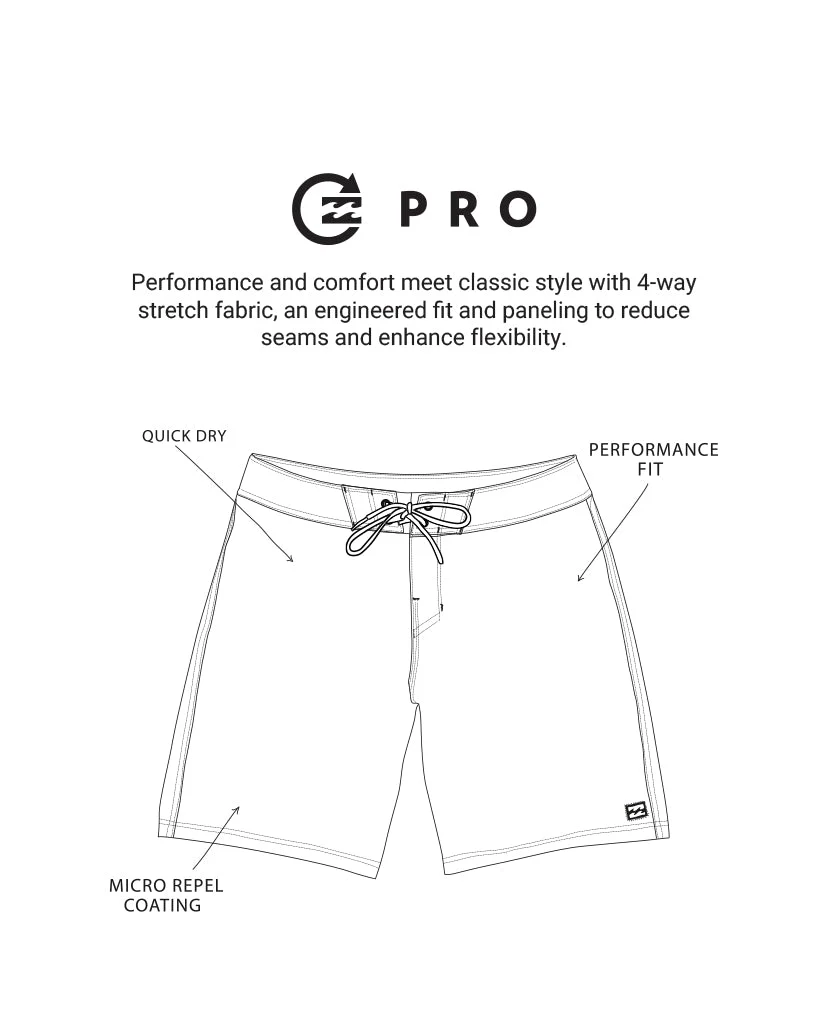 Billabong x Mami Wata Black Star Surf Pro 19" Boardshorts - Black - Image 3