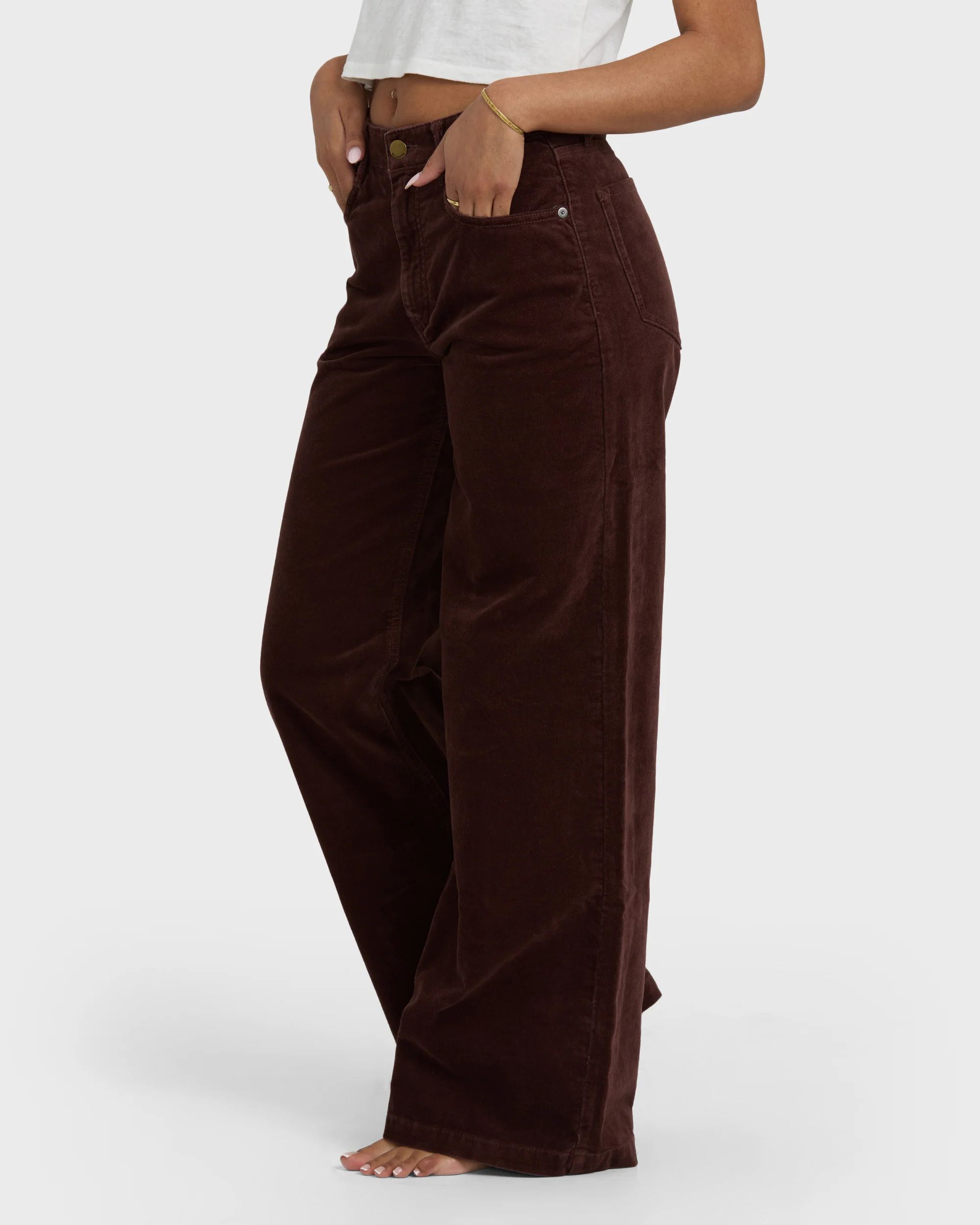 Uncut Cordpants - Teak - Image 7